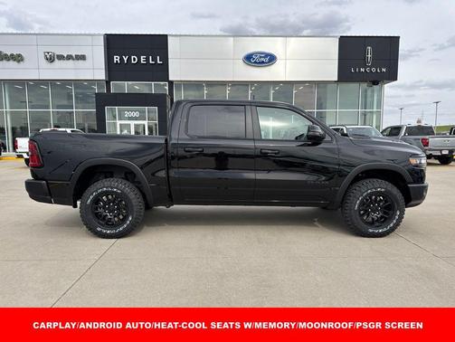 Diamond Black Crystal Pearlcoat 2026 RAM 1500 Rebel