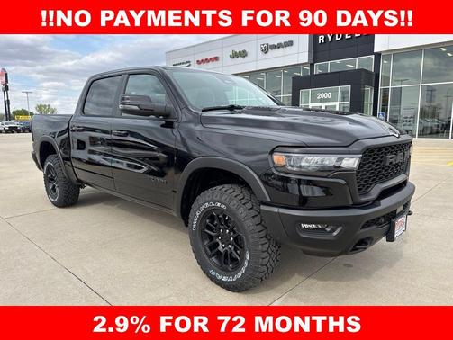 Diamond Black Crystal Pearlcoat 2026 RAM 1500 Rebel