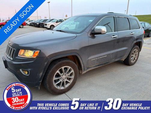 Granite Crystal Metallic Clearcoat 2015 Jeep Grand Cherokee Limited