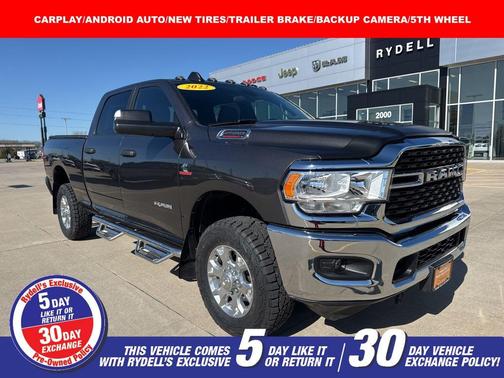 Granite Crystal Metallic Clearcoat 2022 RAM 2500 Big Horn Crew Cab 4x4 6'4' Box