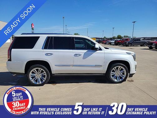 Crystal White Tricoat 2017 Cadillac Escalade Premium Luxury