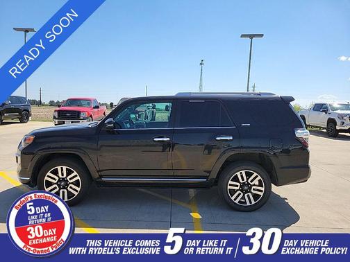 Midnight Black Metallic 2022 Toyota 4Runner Limited