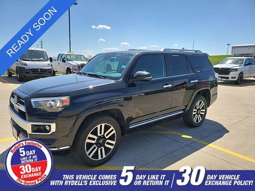Midnight Black Metallic 2022 Toyota 4Runner Limited