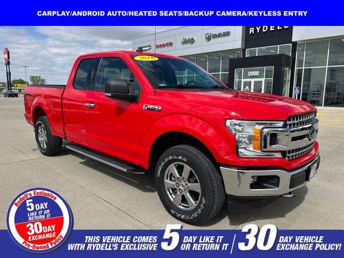 Race Red 2019 Ford F-150 XLT