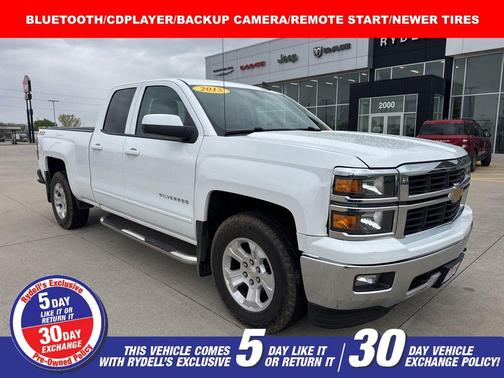 Summit White 2015 Chevrolet Silverado 1500 2LT