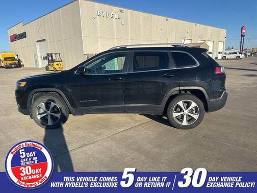 Diamond Black Crystal Pearlcoat 2020 Jeep Cherokee Limited