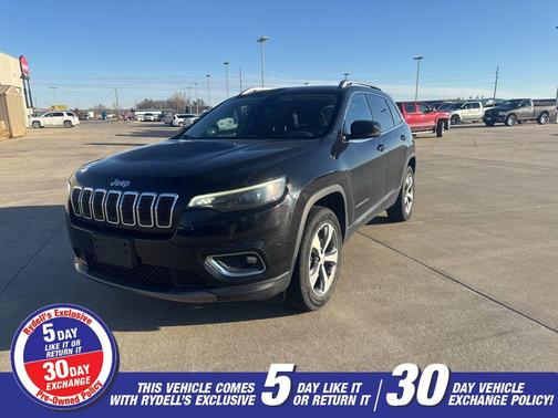 Diamond Black Crystal Pearlcoat 2020 Jeep Cherokee Limited