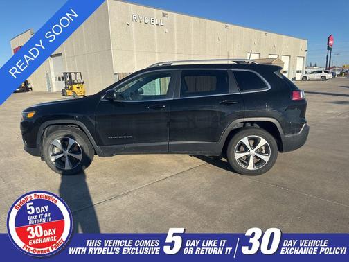 Diamond Black Crystal Pearlcoat 2020 Jeep Cherokee Limited