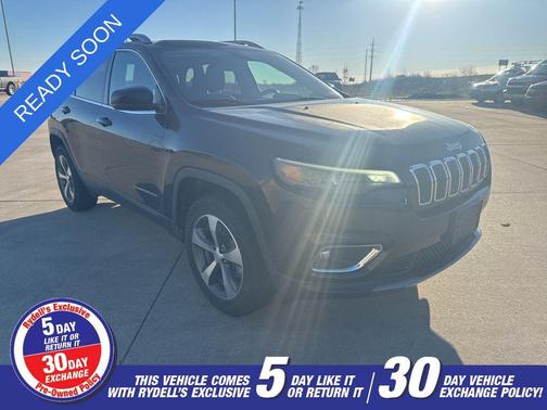Diamond Black Crystal Pearlcoat 2020 Jeep Cherokee Limited