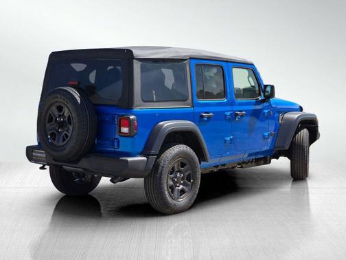 Hydro Blue Pearlcoat 2026 Jeep Wrangler Sport