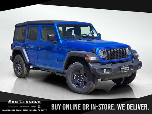 Hydro Blue Pearlcoat 2026 Jeep Wrangler Sport