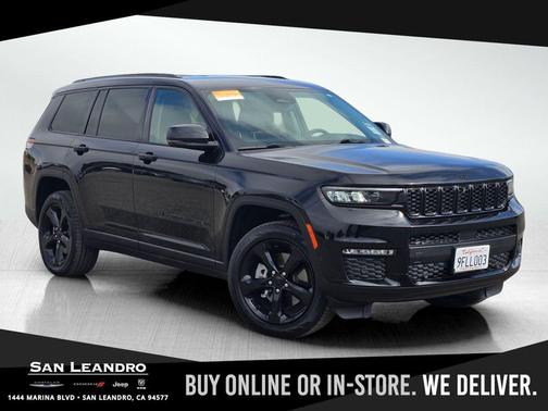 Diamond Black Crystal Pearlcoat 2023 Jeep Grand Cherokee L Limited