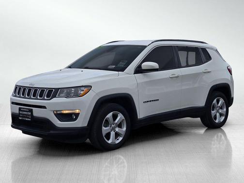 White Clearcoat 2019 Jeep Compass Latitude