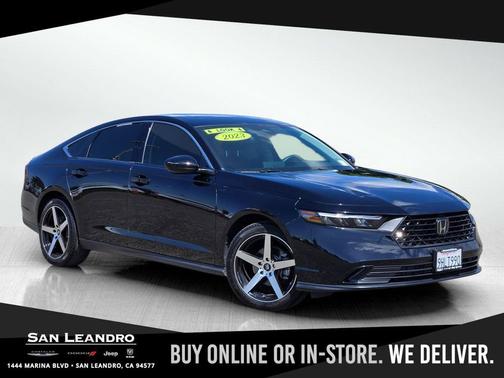 Crystal Black Pearl 2023 Honda Accord EX