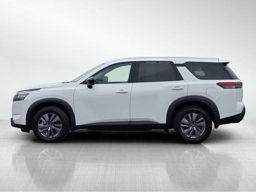 Glacier White 2025 Nissan Pathfinder S FWD
