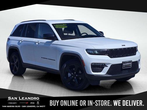 Bright White Clearcoat 2023 Jeep Grand Cherokee Limited