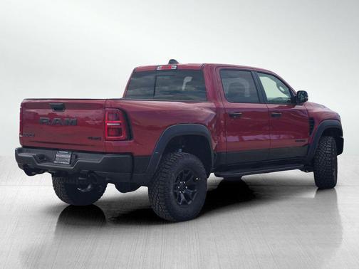 Molten Red Pearlcoat 2026 RAM 1500 RHO Crew Cab 4x4 5'7' Box