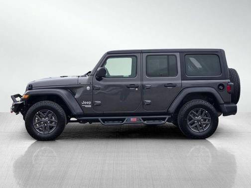 Granite Crystal Metallic Clearcoat 2020 Jeep Wrangler Unlimited Sport