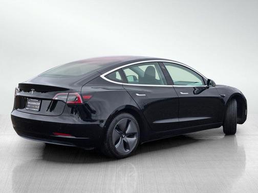 Solid Black 2017 Tesla Model 3 Long Range