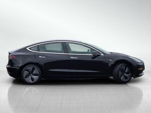 Solid Black 2017 Tesla Model 3 Long Range
