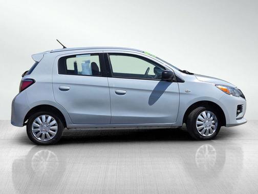 White Diamond 2024 Mitsubishi Mirage ES