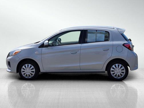 White Diamond 2024 Mitsubishi Mirage ES