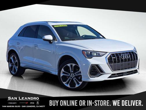Glacier White Metallic 2021 Audi Q3 45 S line Premium