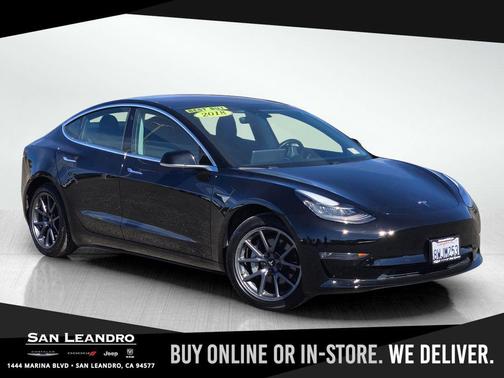 BLACK 2018 Tesla Model 3 Long Range