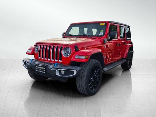 Firecracker Red Clearcoat 2023 Jeep Wrangler 4xe Sahara