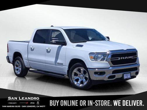 Bright White Clearcoat 2021 RAM 1500 Big Horn/Lone Star