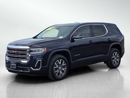 Midnight Blue Metallic 2021 GMC Acadia FWD SLE