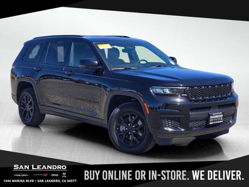 Diamond Black Crystal Pearlcoat 2024 Jeep Grand Cherokee L Altitude