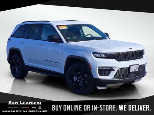 Bright White Clearcoat 2023 Jeep Grand Cherokee Limited