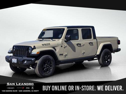 Limited Edition Gobi Clearcoat 2022 Jeep Gladiator Willys 4x4