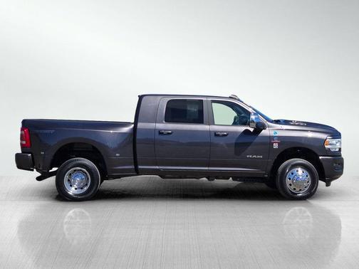 Granite Crystal Metallic Clearcoat 2024 RAM 3500 Laramie Mega Cab 4x4 6'4' Box