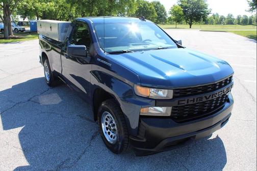 Northsky Blue Metallic 2021 Chevrolet Silverado 1500 WT