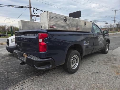 Northsky Blue Metallic 2021 Chevrolet Silverado 1500 WT