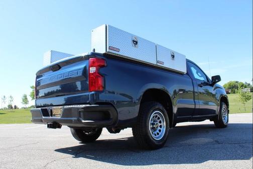 Northsky Blue Metallic 2021 Chevrolet Silverado 1500 WT