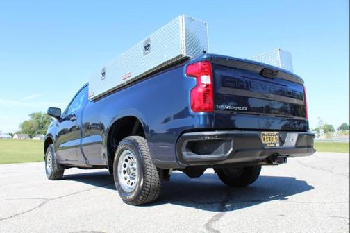 Northsky Blue Metallic 2021 Chevrolet Silverado 1500 WT