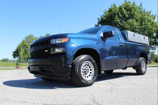 Northsky Blue Metallic 2021 Chevrolet Silverado 1500 WT