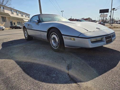 Silver 1987 Chevrolet Corvette Base