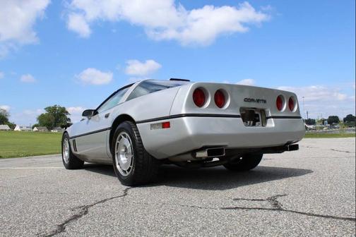 Silver 1987 Chevrolet Corvette Base