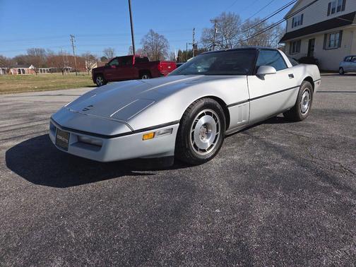 Silver 1987 Chevrolet Corvette Base