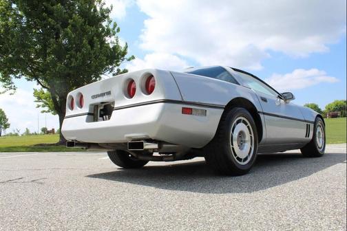 Silver 1987 Chevrolet Corvette Base