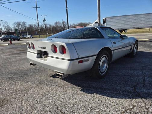 Silver 1987 Chevrolet Corvette Base