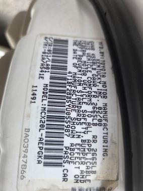 White Diamond Pearl 2000 Toyota Avalon XLS