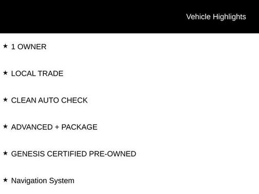 2023 Genesis GV80 Advanced +