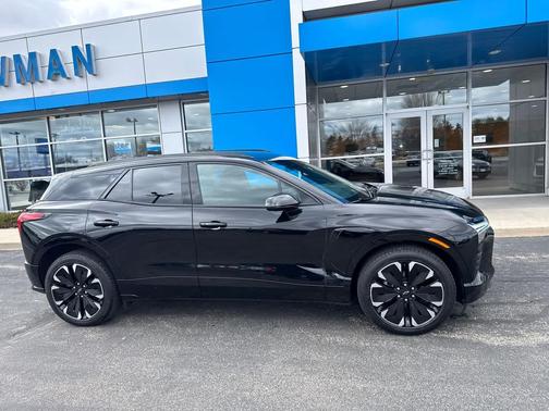 Black 2024 Chevrolet Blazer EV eAWD RS