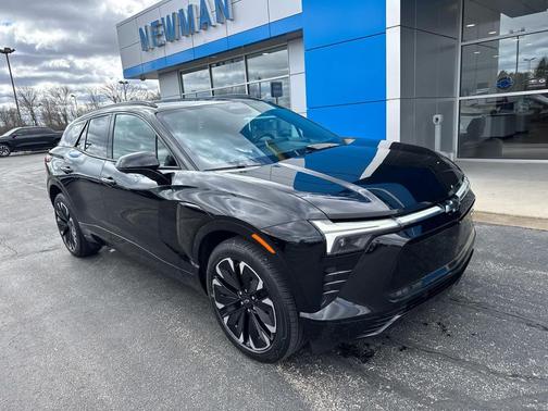 Black 2024 Chevrolet Blazer EV eAWD RS