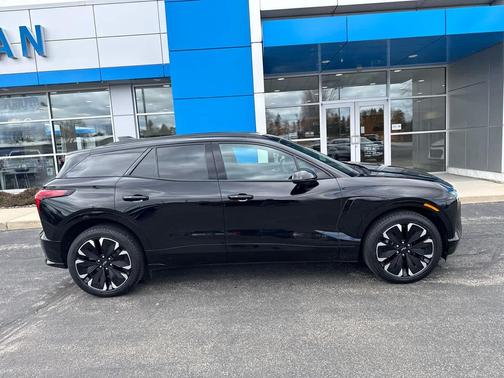 Black 2024 Chevrolet Blazer EV eAWD RS